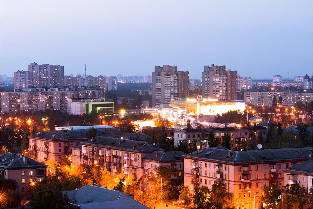 Однокомнатная Квартира На Улице Попудренко 키예프 외부 사진