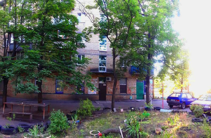 Однокомнатная Квартира На Улице Попудренко 키예프 외부 사진